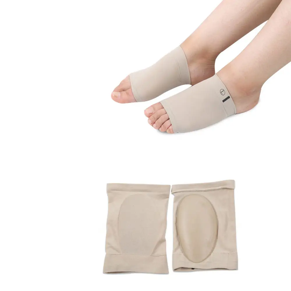 Chăm sóc bàn chân flatfoot chỉnh unisex vòm hỗ trợ Silicone miếng đệm massage băng đàn hồi đế