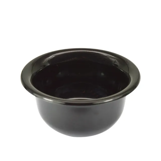 Dishi New Stylish black Acrylic Shaving Mug Bowl for Shaving Soap