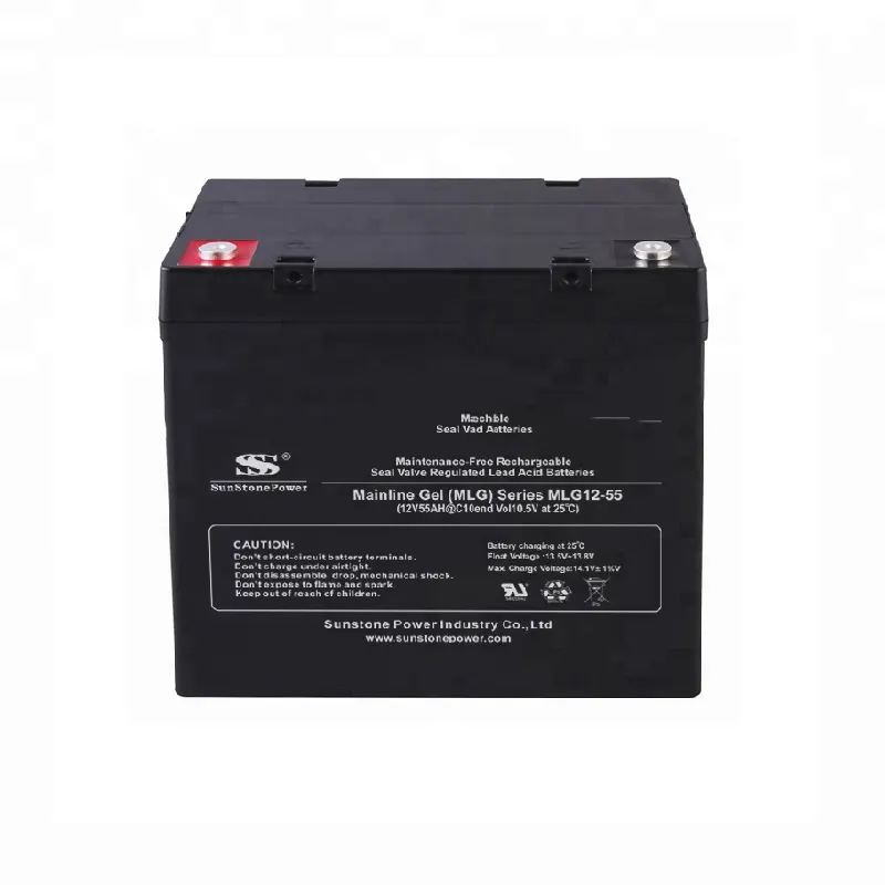 Wholesale 12v 55ah Regeneration Gel Lead Acid Battery For Ups Solar System