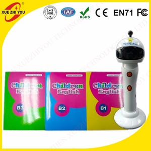 盲人教育口语笔4 gb锂电池音乐英语阅读玩具塑料材料包装在礼品盒中