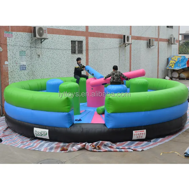 Guangzhou LYT Mainan Tiup Permainan Jousting Arena untuk Dijual