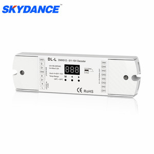 Skydance DL-L 0-10V 1-10V RDM <strong>dmx</strong> 512 <strong>LED</strong> <strong>controller</strong> 4 Channel DMX512 Decoder Digital numueric <strong>display</strong> - Product Image 2