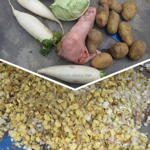 工业两轴食品垃圾粉碎机