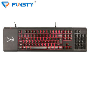 FUNSTY Oem Split Gaming <strong>Keyboard</strong> With <strong>Numeric</strong> <strong>Keypad</strong> and Charging Board - Product Image 2