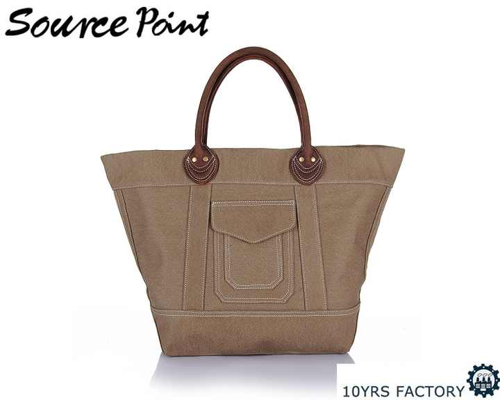 Wholesale Retro Shopping Tote Bag Fashion Professional Women Shoulder Handbag Custom Bag