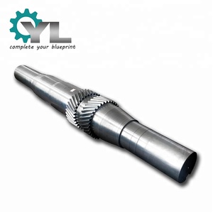 高精度自由锻造42crmo非标双螺旋轴 - Product Image 4