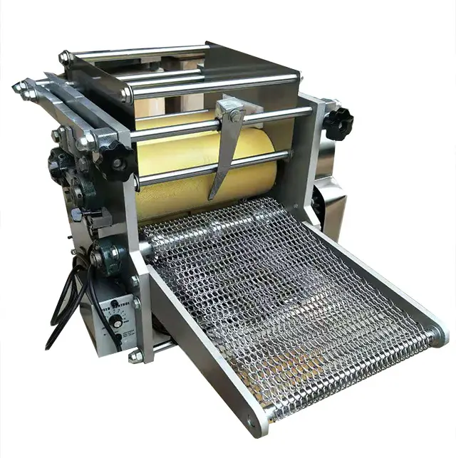 Tahıl ürün yapma makineleri mısır tortilla makinesi meksika tortilla sarma makinesi