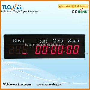 9 digit 2.3 pollici evento conto alla rovescia timer giorni di conto alla rovescia orologio - Product Image 4