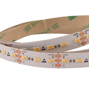 แถบไฟ LED แบบยืดหยุ่นได้สำหรับ Cri90 2in1 CCT หลอดสูง3000 lm/m ตัด SMD2835 Cri95 LED แถบแสงสีขาวคู่สีขาว - Product Image 5