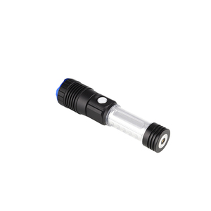 Quay Zoomable Hợp kim nhôm Đa-Chức năng 18650li-ion có thể sạc lại đèn pin từ 10Watt LED làm việc ánh sáng - Product Image 2