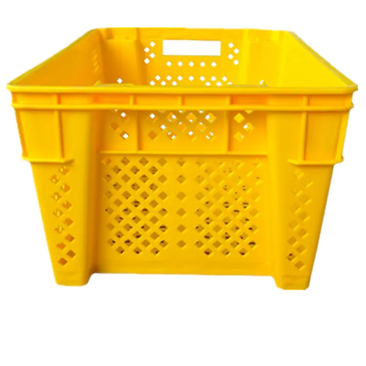 Chất lượng tốt xếp lớp và nestable nhựa trái cây rau lưu trữ tote containers hộp