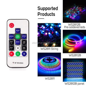 WS2811 WS2812B DC5-12V 14 tasti Wireless RF Led RGB controllermodulo striscia Pixel luce LED colore digitale - Product Image 6