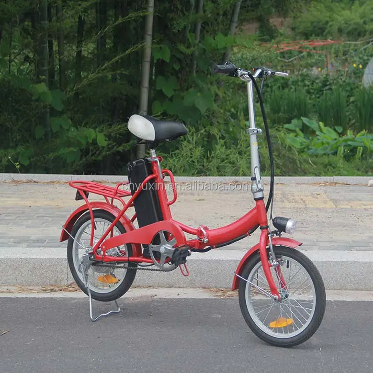 250w 16 pouces ville vélo électrique pliant/vélo électrique/ebike avec CE en15194 YXEB-8606