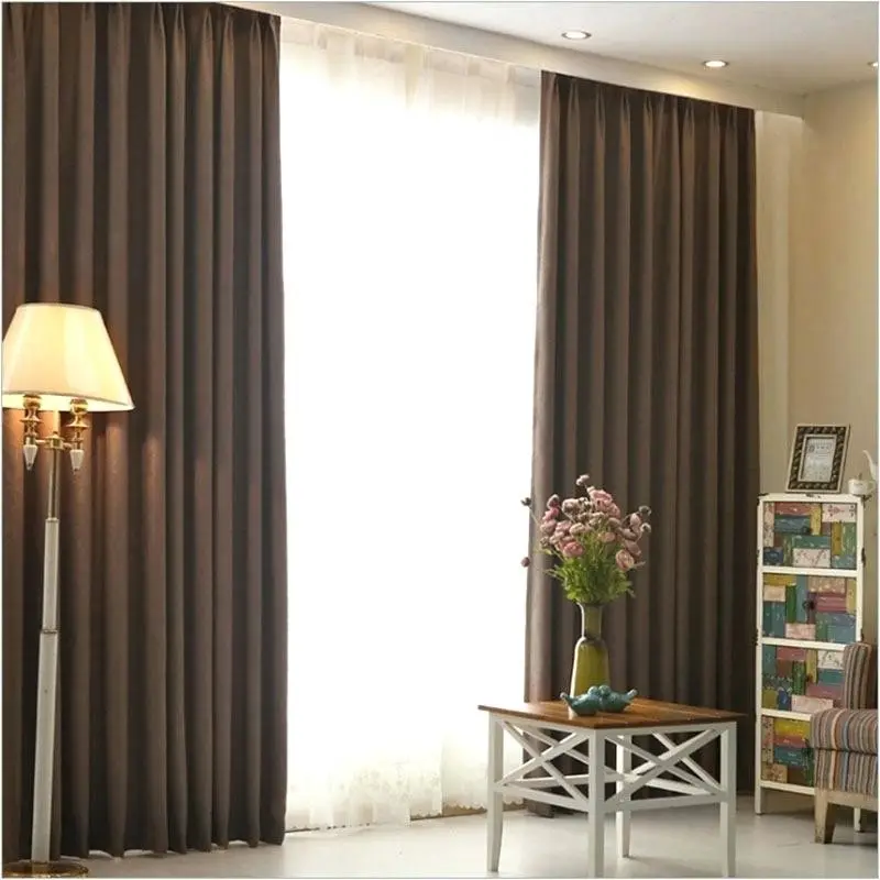 New design Polyester hotel used Curtains and drape curtains