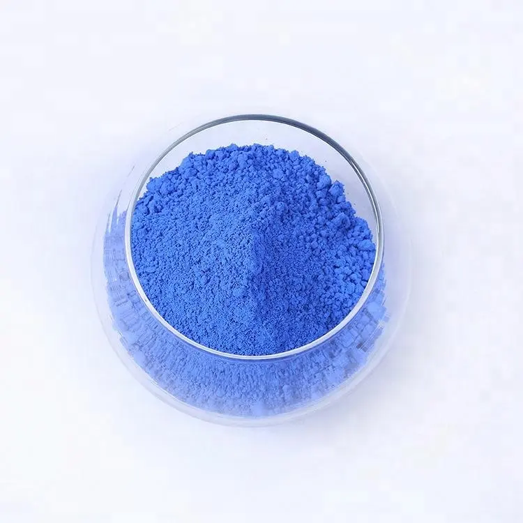 Vanadium zirconium bleu en céramique couleur pigment bleu outremer pour glaçure couleur beige