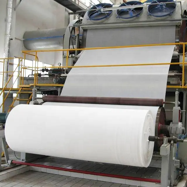 Équipement de papier hygiénique Ligne de production de serviettes en tissu machine de fabrication de papier hygiénique