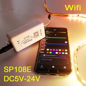 Mini dmx 512 wifi RGBW intelligente HA CONDOTTO Il Regolatore Per Il Digitale Indirizzabile RGB LED Pixel Striscia