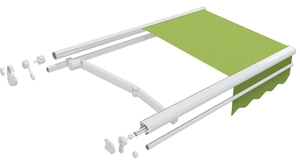 Mái Hiên Ngoài Trời Mái Hiên Nhôm Có Thể Thu Vào Awing - Product Image 4