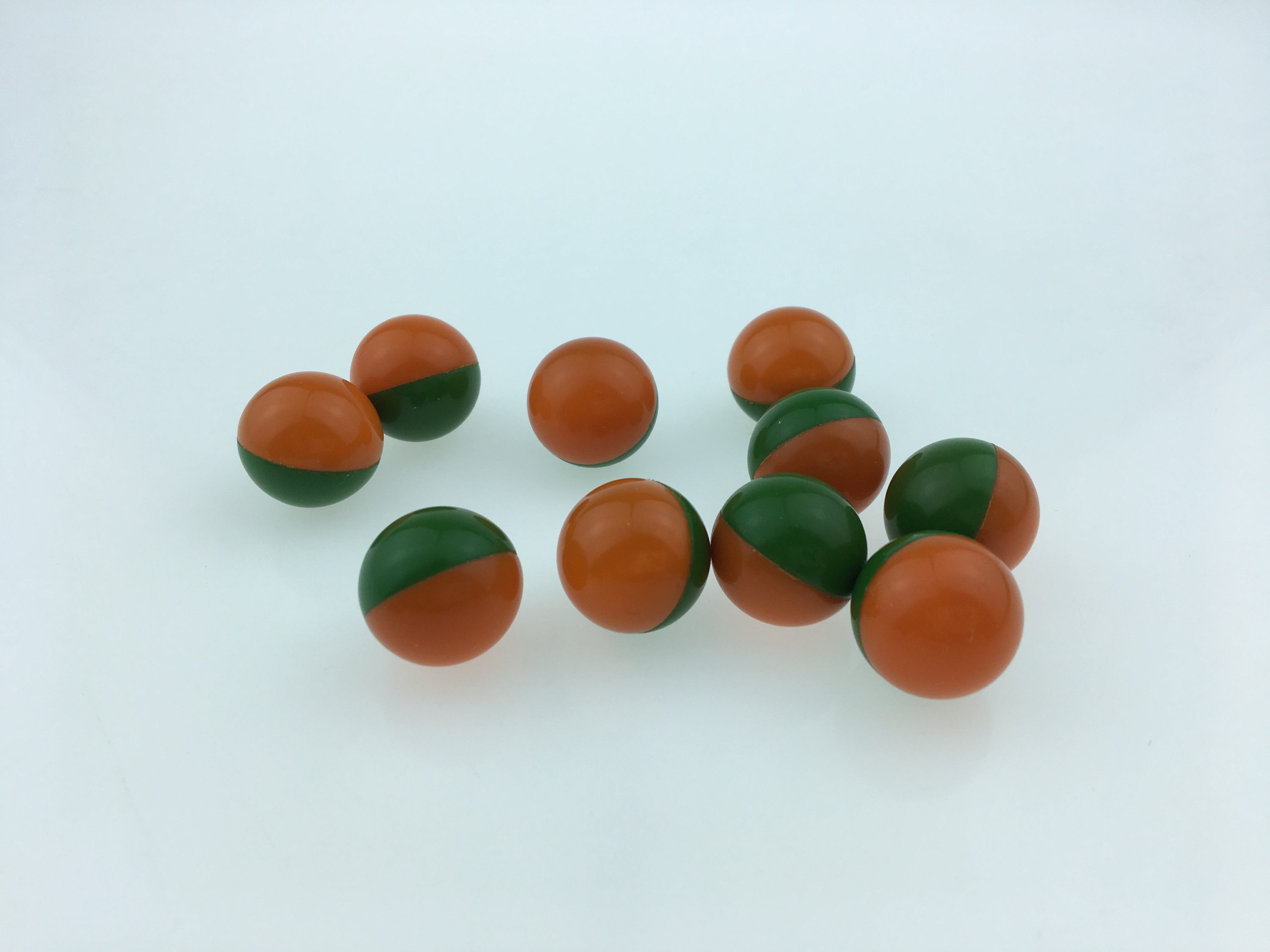 Orange/Vert