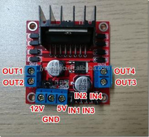 L298N Dual H Bridge Schrittmotor Treiber Controller Board Modul Raspberry Pi