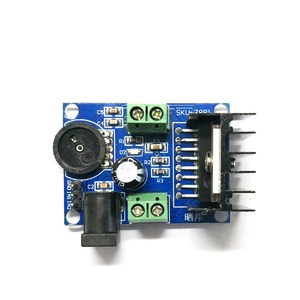 Taidacent Power <strong>Input</strong> Mode 4-8 Ohms 10-50W Speakers Audio Amplifier Dual-Channel Audio Power Amplifier Board Module TDA7297 - Product Image 1