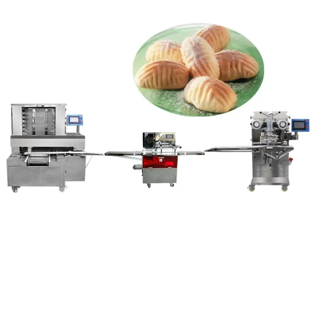 Automatische maamoul maan cake verwerking machine/maamoul productielijn leverancier