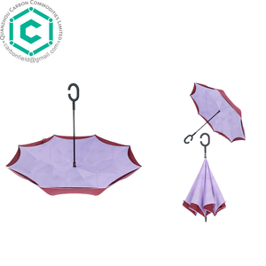 防风反折叠双层倒伞超大 - Product Image 1