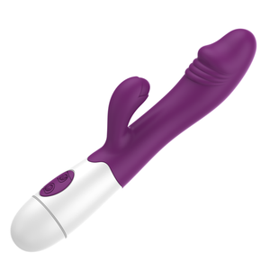 Deep Purple AAA Battery USB Rechargeable 30Modes Vibrator <strong>Sex</strong> Toy Women Erotic Vibrator - Product Image 2