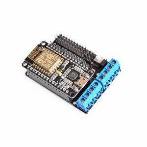 NodeMCU Motor Shield Board L293D für ESP-12E von ESP8266 esp 12E Kit DIY RC Spielzeug WiFi RC Smart Car Fernbedienung - Product Image 2