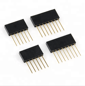 0.100&quot; (2.54 Mm) Stackable 0.100&quot; Female Header Set <strong>Compatible</strong> With <strong>Arduino</strong> <strong>UNO</strong> <strong>R3</strong> - Product Image 1