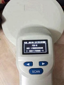Teclado de simulación de diente azul con entrada ISO11784/785 FDX-B, escáner transpondedor de identificación de animales RFID estándar - Product Image 4