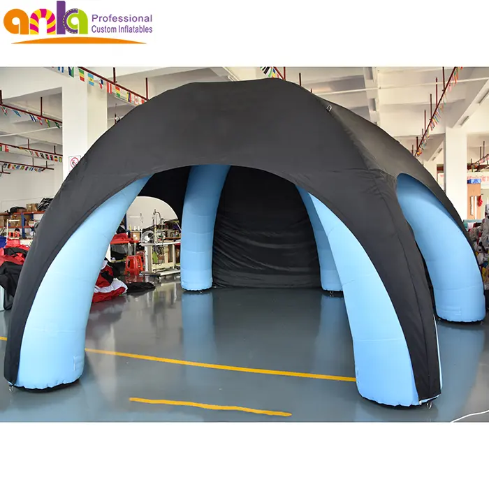 Tùy Chỉnh In Logo 4 5 6 8 Chân Iglu Inflatable Spider Dome Tent Đối Với Khuyến Mại Bán