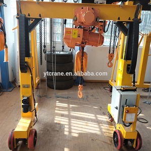 קטן מיני 1 2 5 טון נייד gantry מנוף למכירה