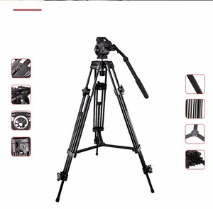 Weifeng Tripod WF-<span class=keywords><strong>717</strong></span> Camcorder Video Tripod Stand 8KG 1800センチメートルFluidヘッドAluminum