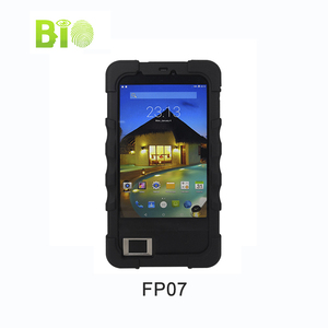 HFSECURITY FP07 Siete pulgadas Android Almacén Escáner de código de barras Huella digital Tiempo Asistencia Tablet Computadora