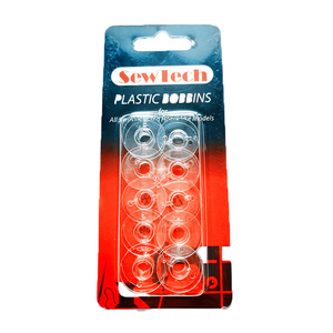 Janome 10 个塑料线筒 Elna Janome 200122005 缝纫线轴 - Product Image 1