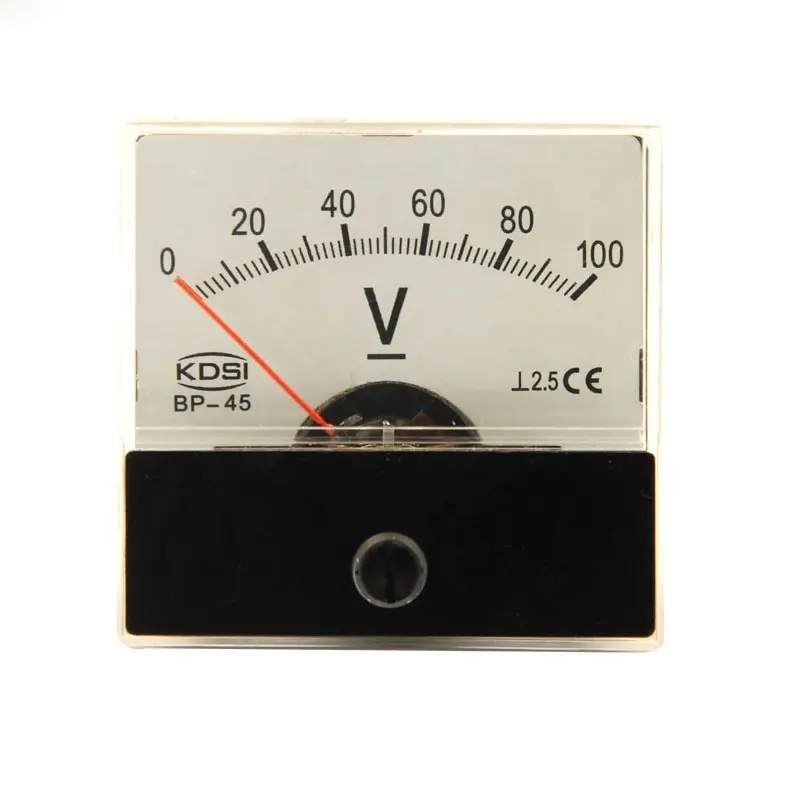 High Precision BP-45 DC 100V DC AMP Volt Meter Voltmeter