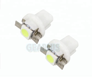 T5 B8.5D 509 T 5050 1 smd <span class=keywords><strong>led</strong></span> 汽车楔形仪表板指示器仪器楔灯车灯红色蓝色黄色绿色 b8.5 8.5d