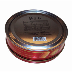 Free Sample Factory Bespoke logo Print Gift Packing <strong>Tin</strong> <strong>Can</strong> Metal Cookie <strong>Tin</strong> Box - Product Image 5