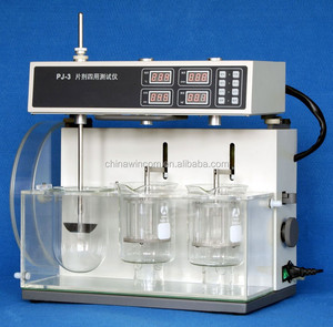 Tableta de laboratorio PJ-3, probador de cuatro usos, desintegración de la dureza, probador de disolución - Product Image 1