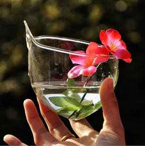 彩色气泡小时玻璃水沙计时器，用于餐桌装饰水晶透明玻璃壁挂植物带挂钩的玻璃容器 - Product Image 3