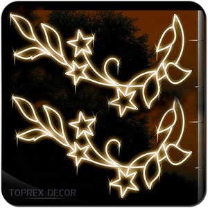 ไฟ LED ตกแต่งเสาถนน Toprex สำหรับเทศกาลสินค้าใหม่ผลิตจากจีน