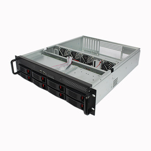 Nuovo arrivo telaio industriale Hot Swap <span class=keywords><strong>Computer</strong></span> 2u Server Case 8 alloggiamenti