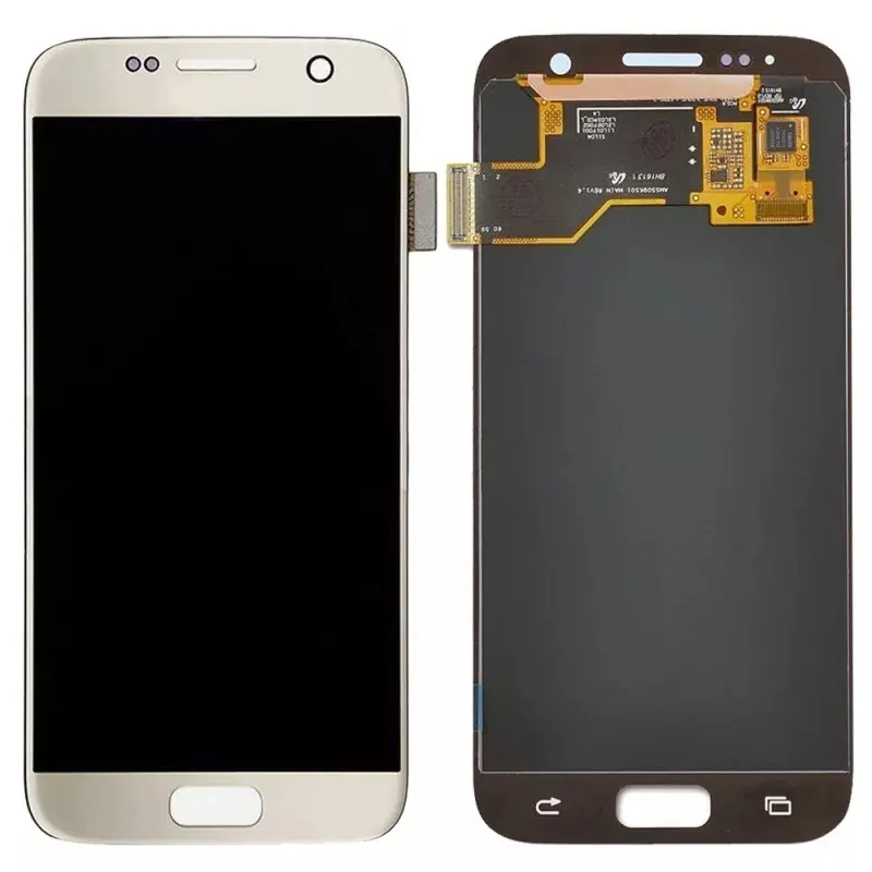 Conjunto tft lcd qualidade touch para samsung galaxy s7, substituição completa para s7