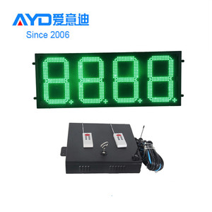 24-дюймовый PCB RS232/485 <span class=keywords><strong>7</strong></span>-сегментный светодиодный дисплей контроллер с SDK АЗС светодиодный ценовой знак экран