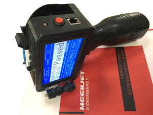 Tragbarer thermischer Tinten strahl drucker 2,5 Drucker Handheld-Batch-Codier maschine mit 600dpi Auflösung für PVC-PE-Kunststoff - Product Image 2