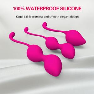 2で1 Kegel Exercise Weights & Massage Ball Ben Wa Balls Kegel Balls Beginners & Pleasure、Bladder Control & Strengthen