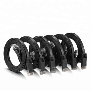 Fabrika OEM 32awg 1m 2m 3m 5m Cat6 yama kablosu ağ kablosu Rj45 8p8c düz Cat6 Ethernet kablosu - Product Image 6