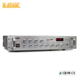 Laix PA-100 Pa Ampli 2SC5198/2SA1941*2 100W 4OHM 4 alan profesyonel Powered PA genel seslendirme amplifikatörü