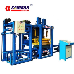 CANMAX Manufacturer Block <strong>Making</strong> Machine QT4-15 ECO Concrete Brava Earth Interlocking <strong>Clay</strong> Paving Hollow Brick <strong>Making</strong> Machinery - Product Image 6